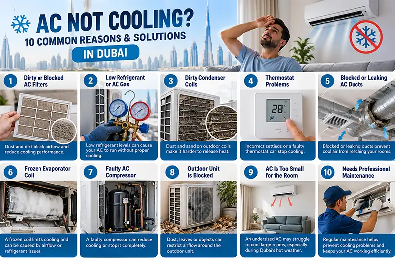 AC not cooling Dubai AC not cooling Dubai
